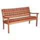 Poduszka-oparcie na ławkę drewnianą 110x30